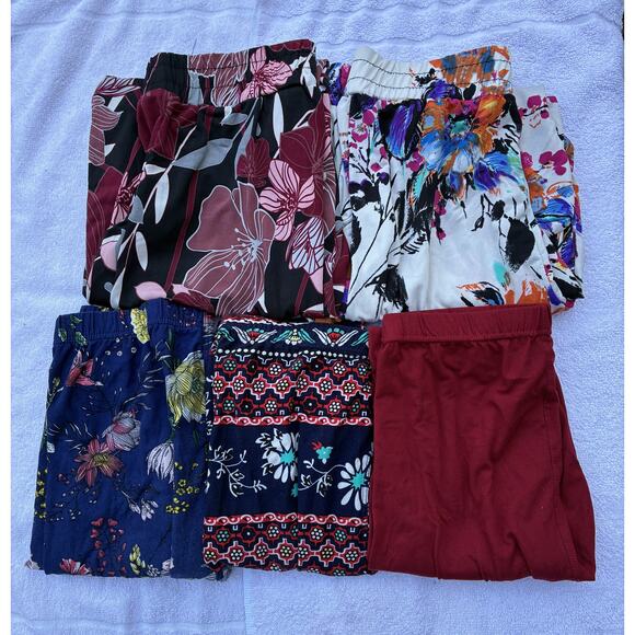 Lildy Lot of 5 Women's Super Soft Leggings / Yoga Pants Size: S-L - Picture 1 of 9